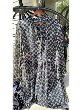 Exclusive French Connection Floral Print Sheer Dress